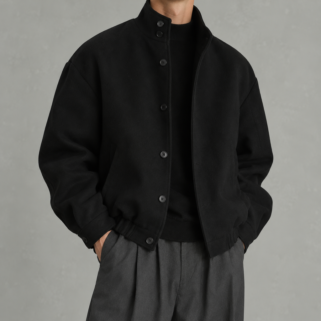 Men’s British Style Jacket – Fashion-Forward Tailored Coat with Classic Silhouette