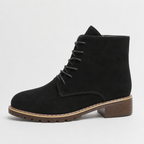 Women’s Ankle Boots – Round Toe Lace-Up Martin Boots