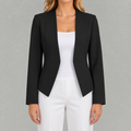 Women’s Blazer – Tailored Casual Regular Sleeve Jacket