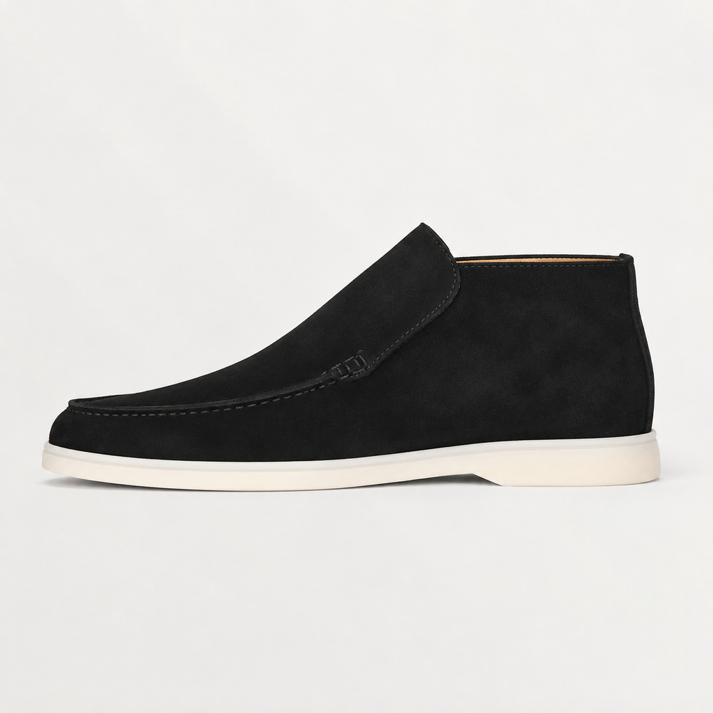 Men’s Loafers – Slip-On Moc Toe Casual Shoes with Plus Size Fit