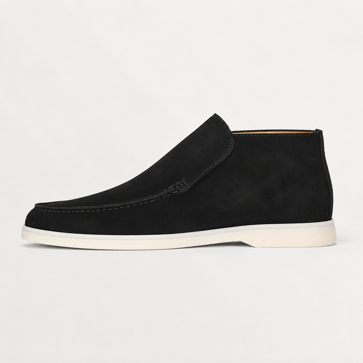 Men’s Loafers – Slip-On Moc Toe Casual Shoes with Plus Size Fit