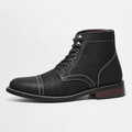Men’s Walking Boots – Vintage Leather Casual Ankle Boots
