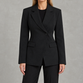 Women’s Blazer – Slim Fit Solid Colour Tailored Jacket