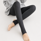 Women’s Thermal Leggings – Fleece Lined Stirrup Leggings for Winter