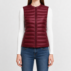 Women’s Quilted Gilet – Lightweight Slim Fit Sleeveless Padded Waistcoat