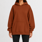 Women’s Oversized Hoodie – Drop Shoulder Long Sleeve Pullover Jumper