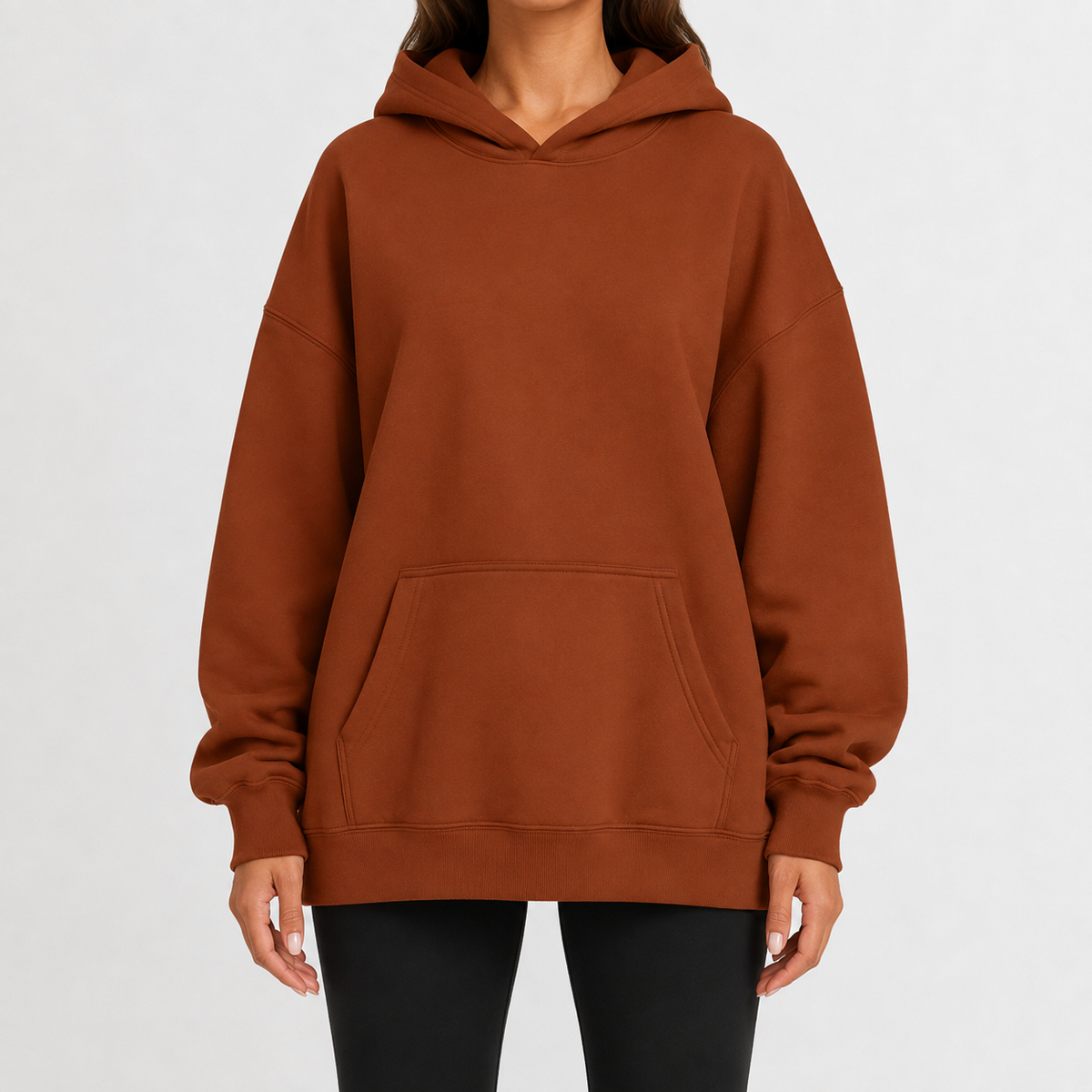 Women’s Oversized Hoodie – Drop Shoulder Long Sleeve Pullover Jumper