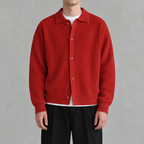 Men’s Knitted Cardigan – Casual Unisex Button Front Jumper