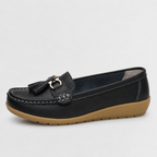Women’s Wedge Loafers – Slip-On Soft Sole Casual Shoes