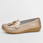 Women’s Wedge Loafers – Slip-On Soft Sole Casual Shoes