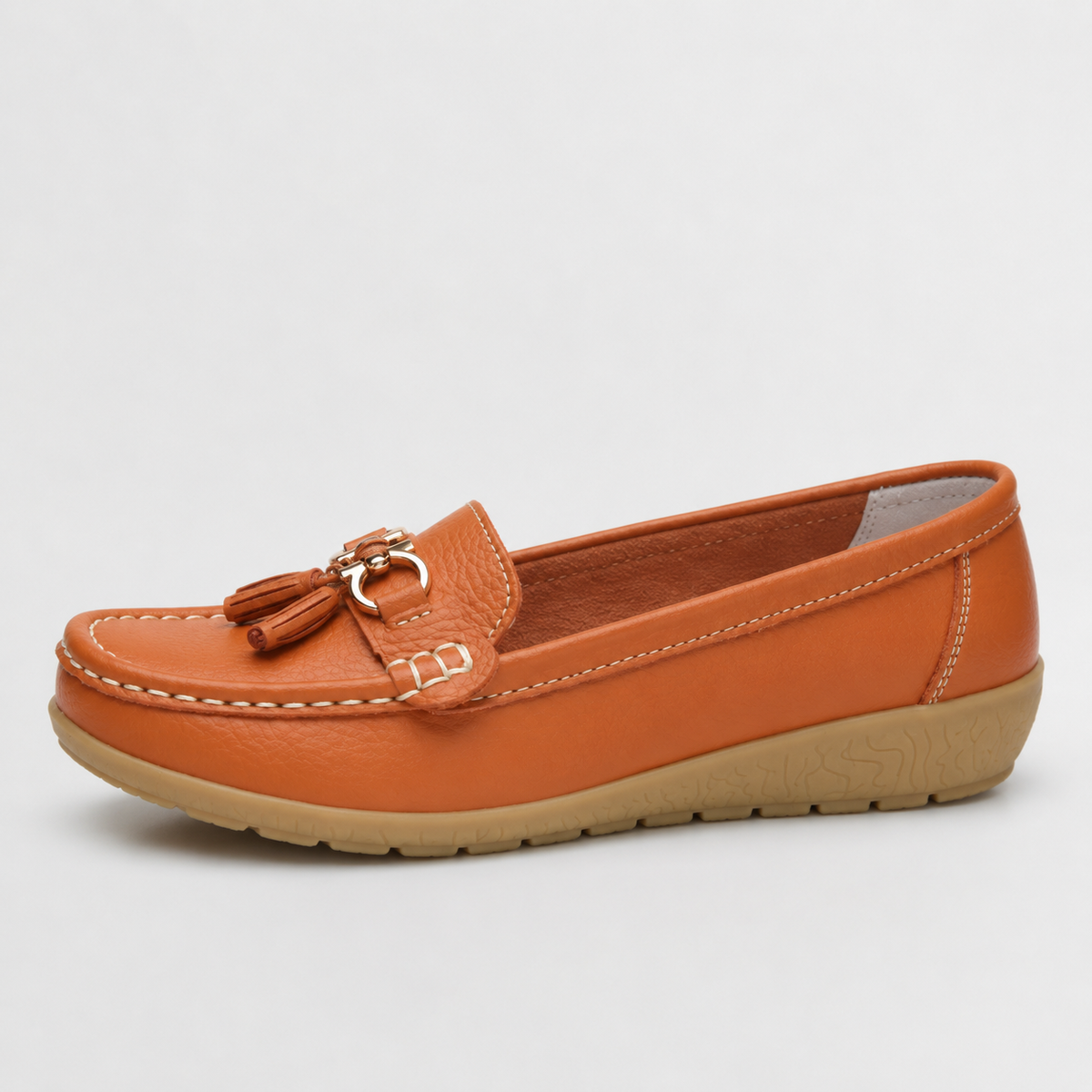 Women’s Wedge Loafers – Slip-On Soft Sole Casual Shoes