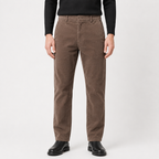 Men’s Corduroy Trousers – Straight Leg Autumn Winter Casual Trousers