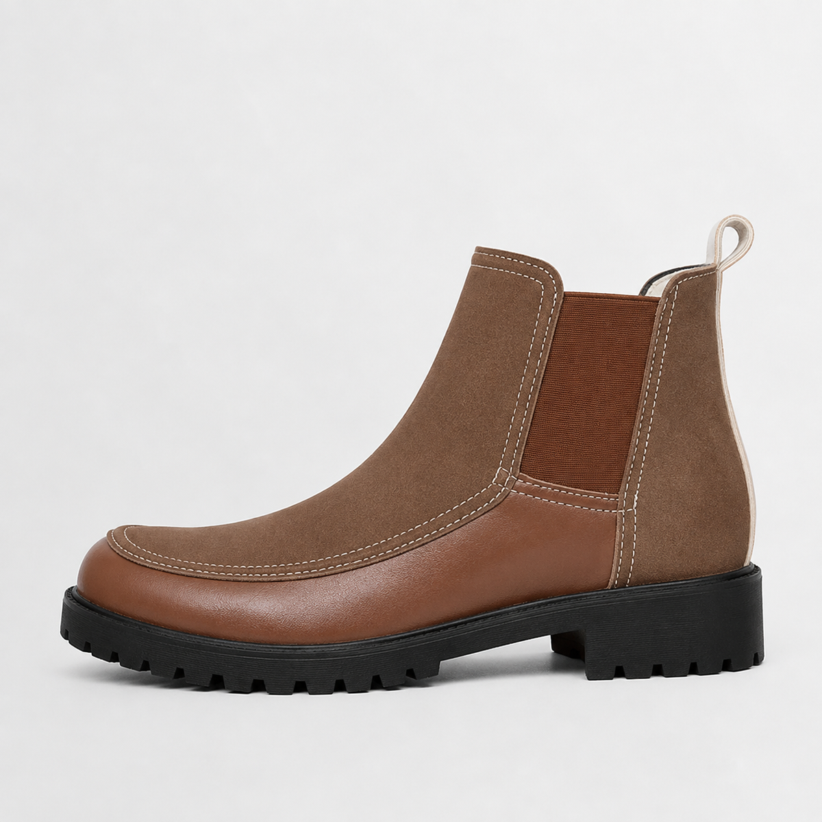 Women’s Platform Ankle Boots – Short Chunky Sole Martin Boots