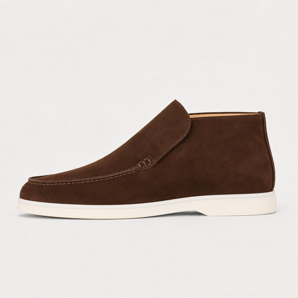 Men’s Loafers – Slip-On Moc Toe Casual Shoes with Plus Size Fit