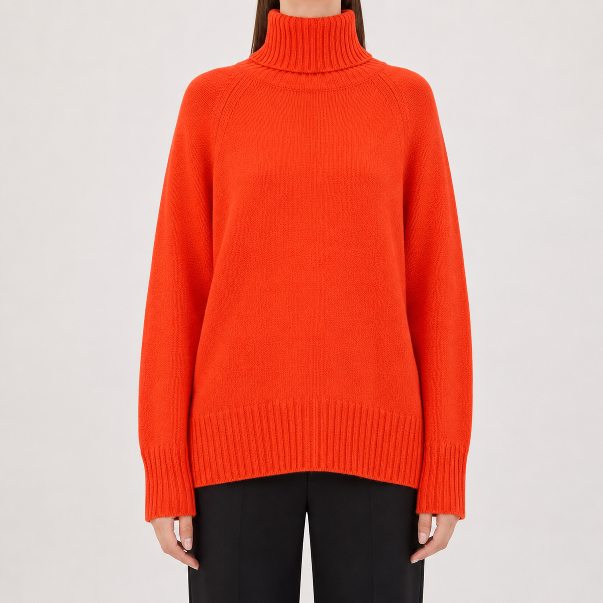 Women’s Oversized Jumper – Loose Fit Long Sleeve Casual Knit Pullover