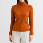 Women’s Thick Knit Jumper – Warm Long Sleeve Knitted Pullover Top