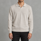 Men’s Wool Jumper – Loose Fit Warm Knitted Pullover for Autumn & Winter
