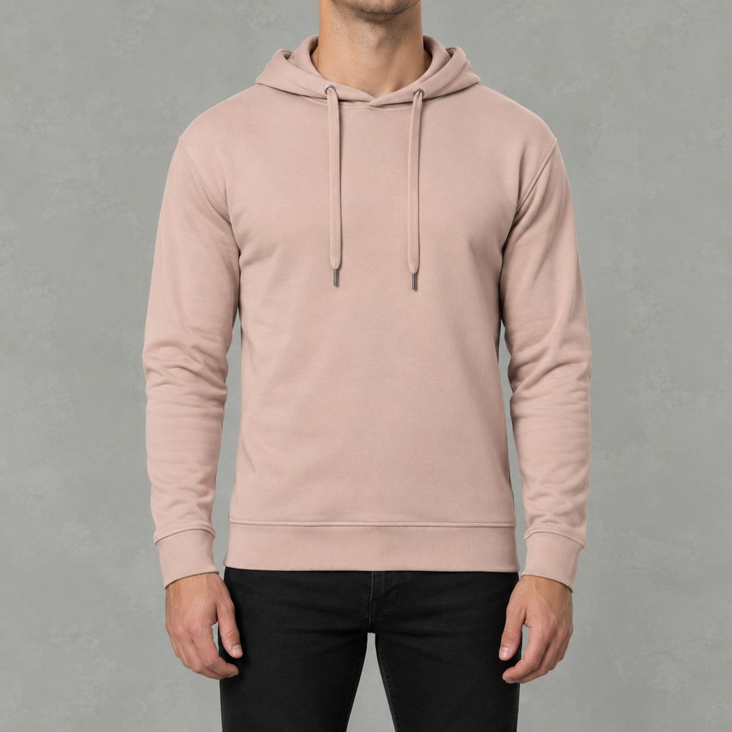 Unisex Cotton Jumper – Drop Shoulder Loose Fit Pullover Sweatshirt