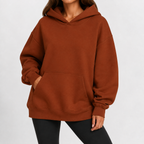 Women’s Oversized Hoodie – Drop Shoulder Long Sleeve Pullover Jumper