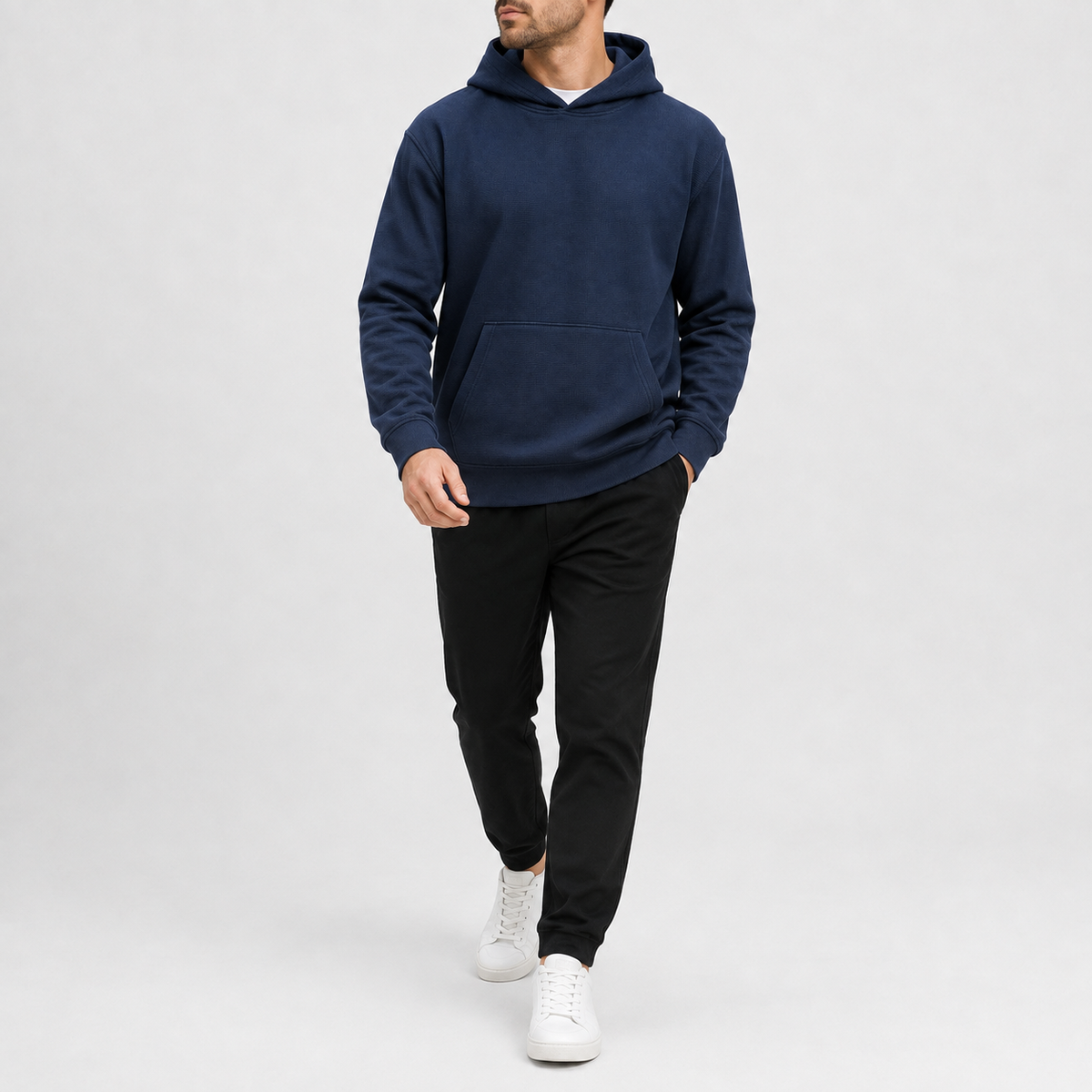 Men’s Casual Hoodie – Long Sleeve Pullover Hooded Jumper
