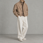 Men’s British Style Jacket – Fashion-Forward Tailored Coat with Classic Silhouette
