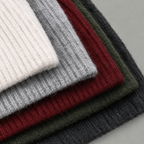 Men’s Cable Knit Jumper – Quarter Zip Loose Fit Ribbed Collared Jumper