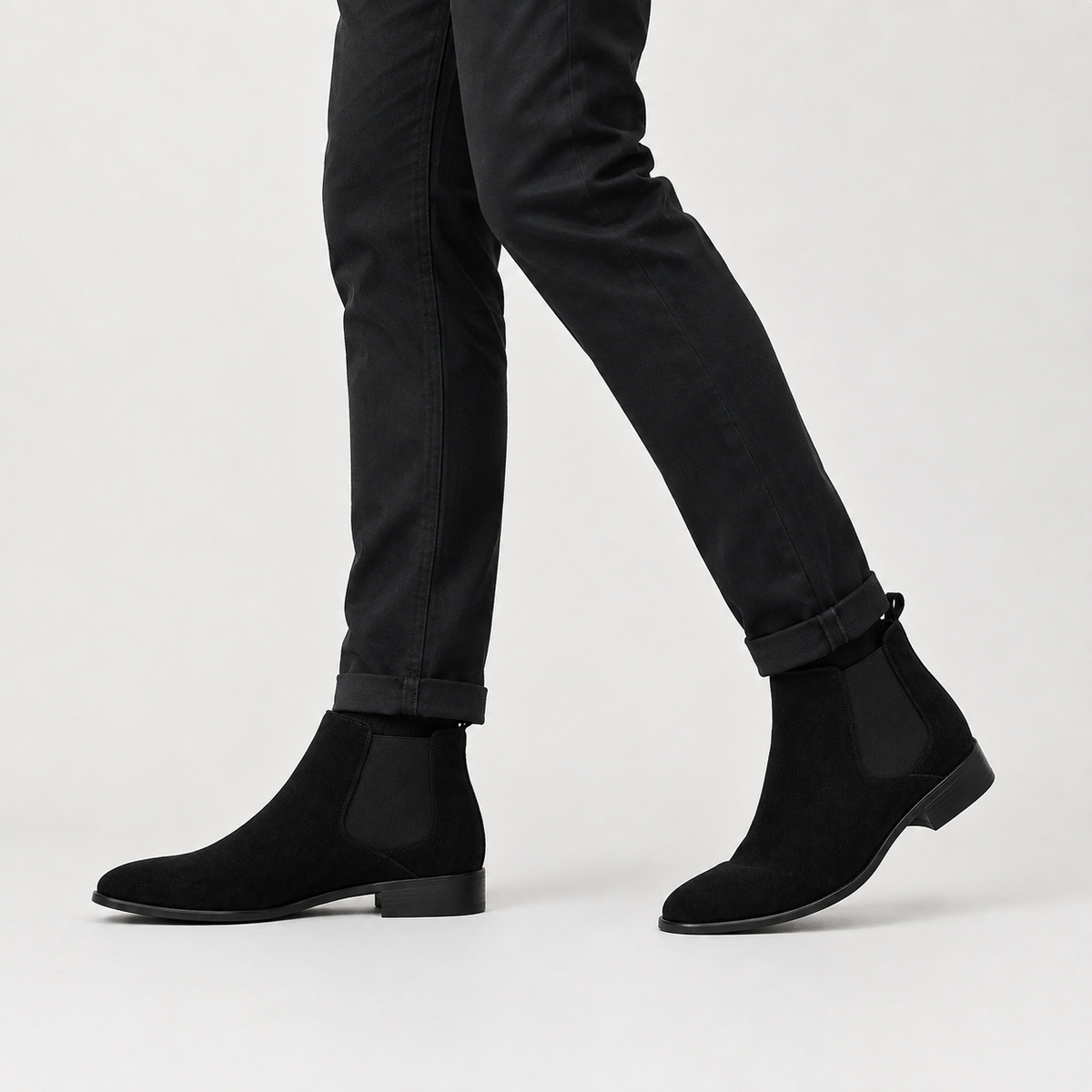 Men’s Chelsea Boots – Classic Ankle Boots with Elastic Side Panels
