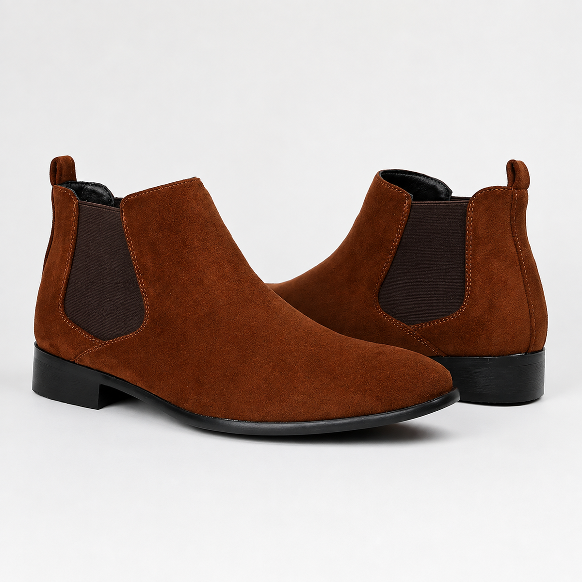 Men’s Chelsea Boots – Classic Ankle Boots with Elastic Side Panels