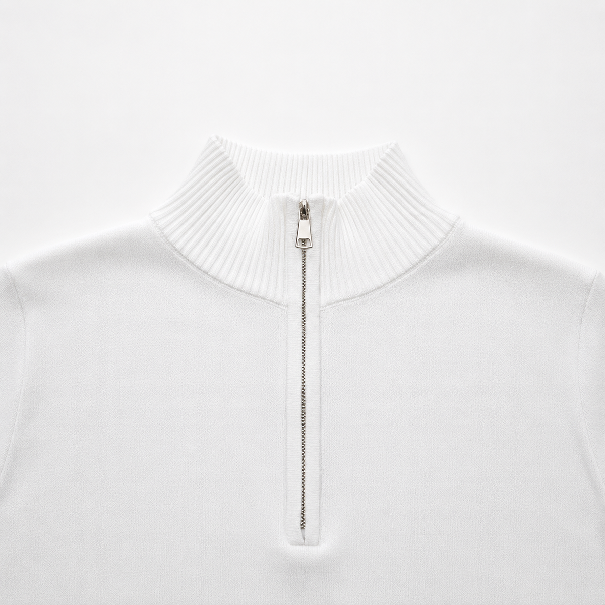 Men’s Quarter Zip Jumper – Classic Half Zip Knitted Pullover