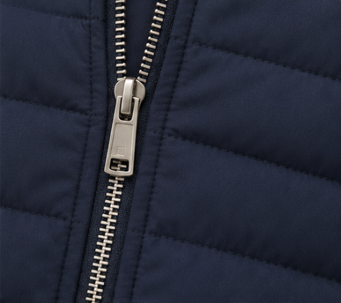 Men’s Lightweight Jacket – Stand Collar Knitted Winter Padded Coat