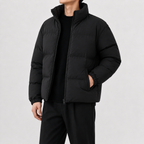Men’s Puffer Jacket – Fleece Lined Winter Coat for Extra Warmth