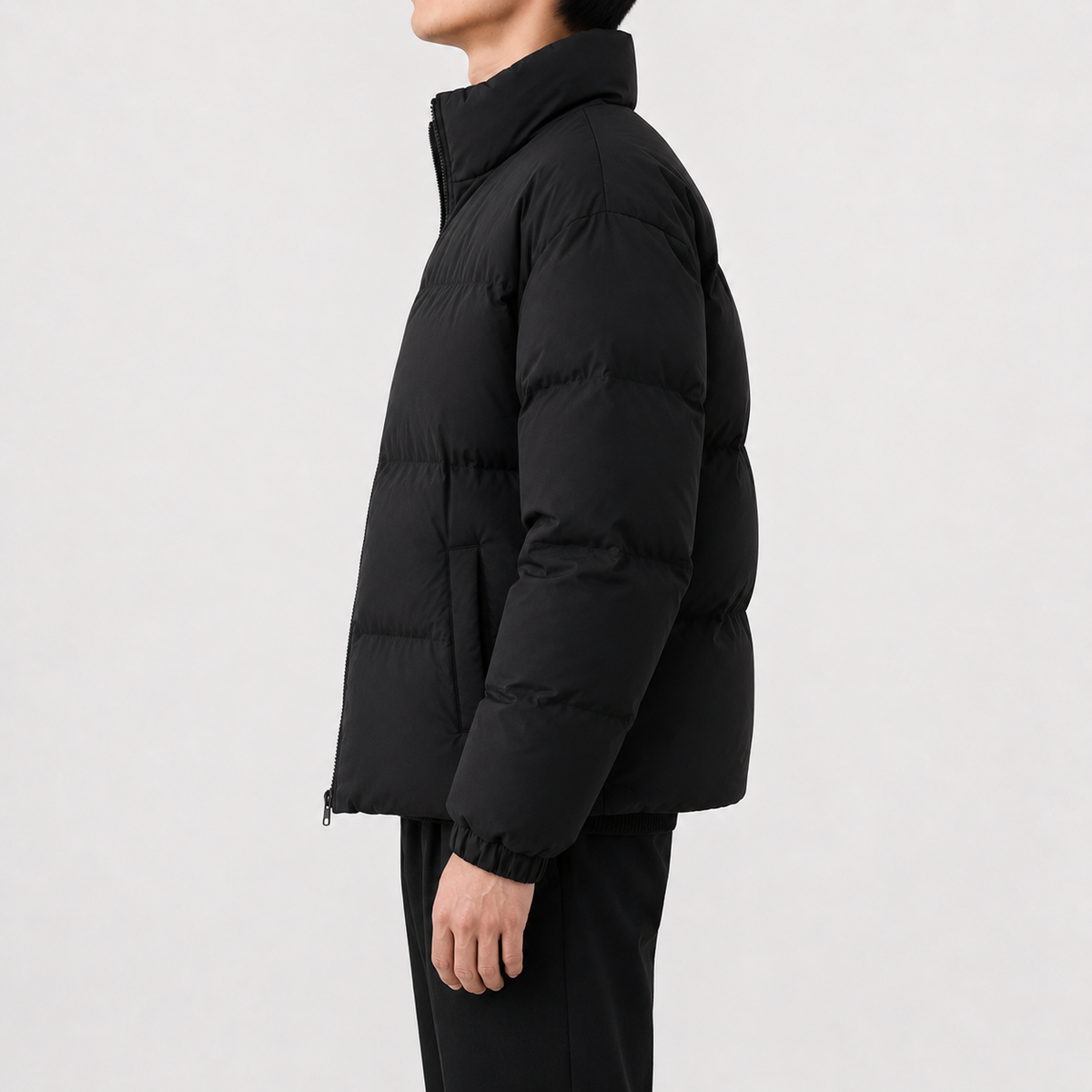 Men’s Puffer Jacket – Fleece Lined Winter Coat for Extra Warmth