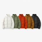 Men’s Puffer Jacket – Fleece Lined Winter Coat for Extra Warmth