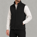 Men’s Fleece Vest – Polar Fleece Lined Thickened Gilet
