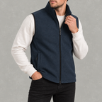 Men’s Fleece Vest – Polar Fleece Lined Thickened Gilet