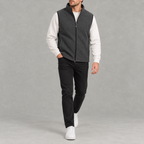 Men’s Fleece Vest – Polar Fleece Lined Thickened Gilet