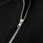 Men’s Fleece Quarter Zip – Slim Fit Stand Collar Warm Pullover Jumper
