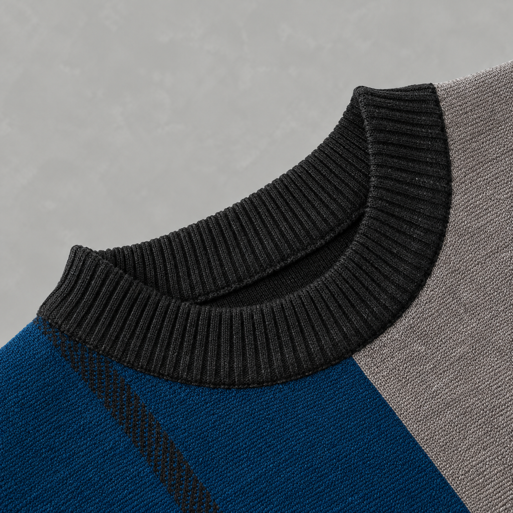 Men’s Graphic Jumper – Thickened Casual Long Sleeve Pullover