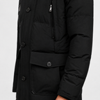 Men’s Padded Jacket – Thickened Insulated Winter Parka Coat