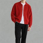 Men’s Knitted Cardigan – Casual Unisex Button Front Jumper