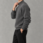 Men’s Knitted Jumper – Warm Long Sleeve Pullover for Layering