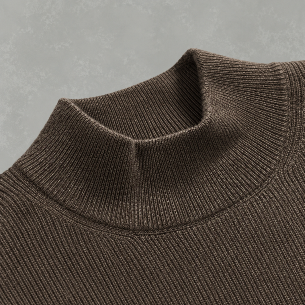 Men’s Knitted Jumper – Warm Long Sleeve Pullover for Layering