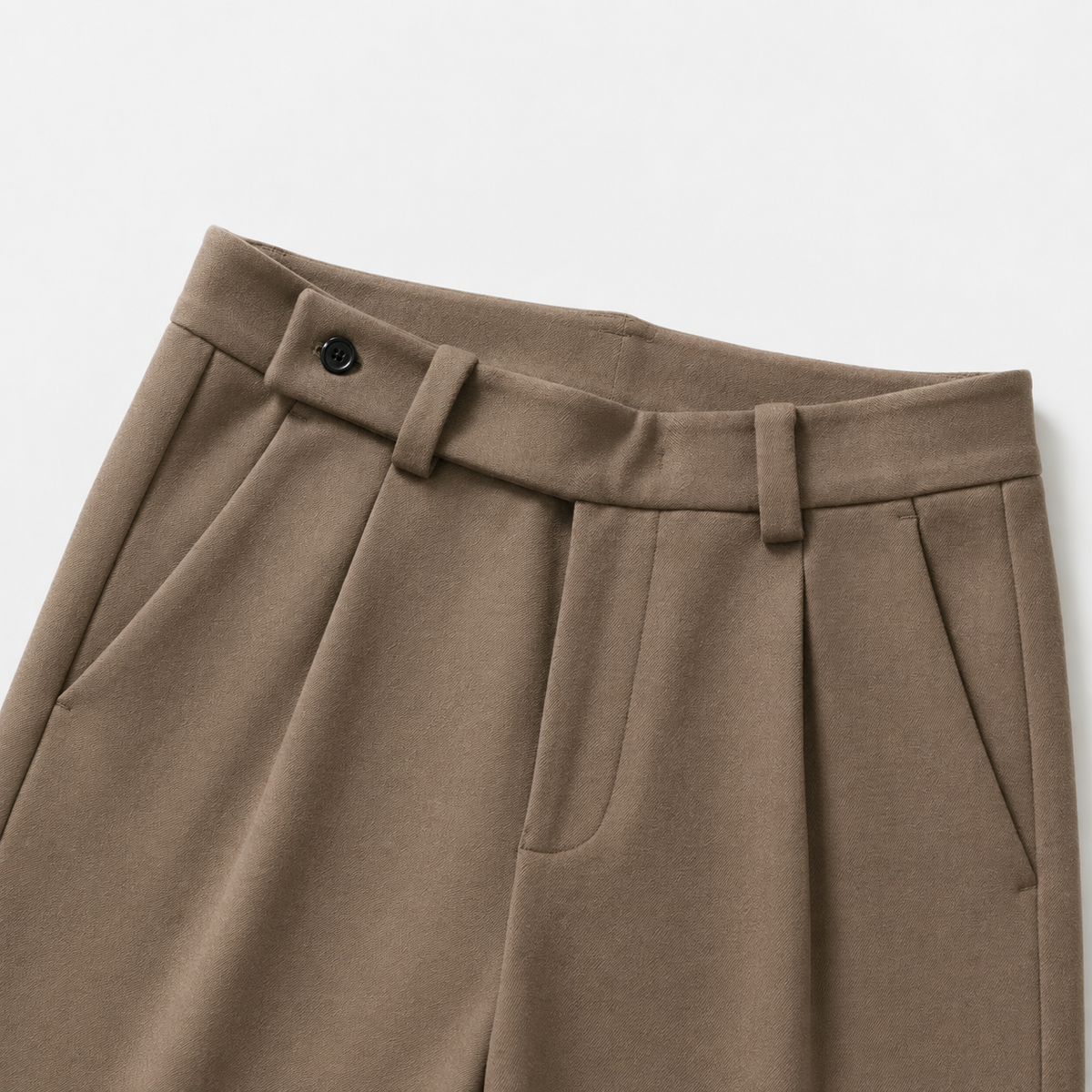Men’s Corduroy Trousers – Loose Fit Straight Leg Winter Casual Trousers