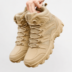 Men’s Hiking Boots – Outdoor Combat Boots with Lace-Up Ankle Design