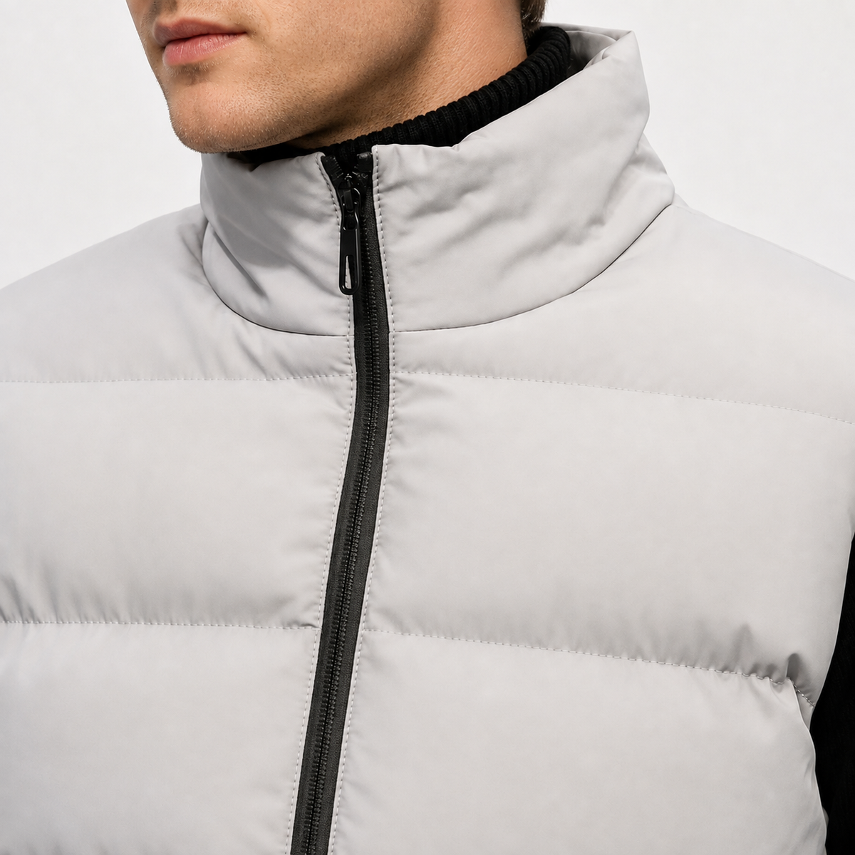Men’s Quilted Gilet – Lightweight Sleeveless Padded Jacket for Autumn & Winter