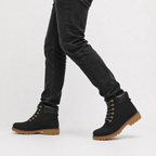 Men’s Quilted Boots – High Top Casual Work Boots with Warm Lining