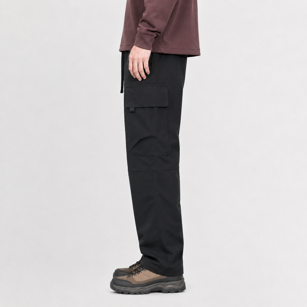 Men’s Cargo Trousers – Relaxed Fit Straight Leg Casual Trousers