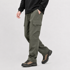 Men’s Cargo Trousers – Relaxed Fit Straight Leg Casual Trousers