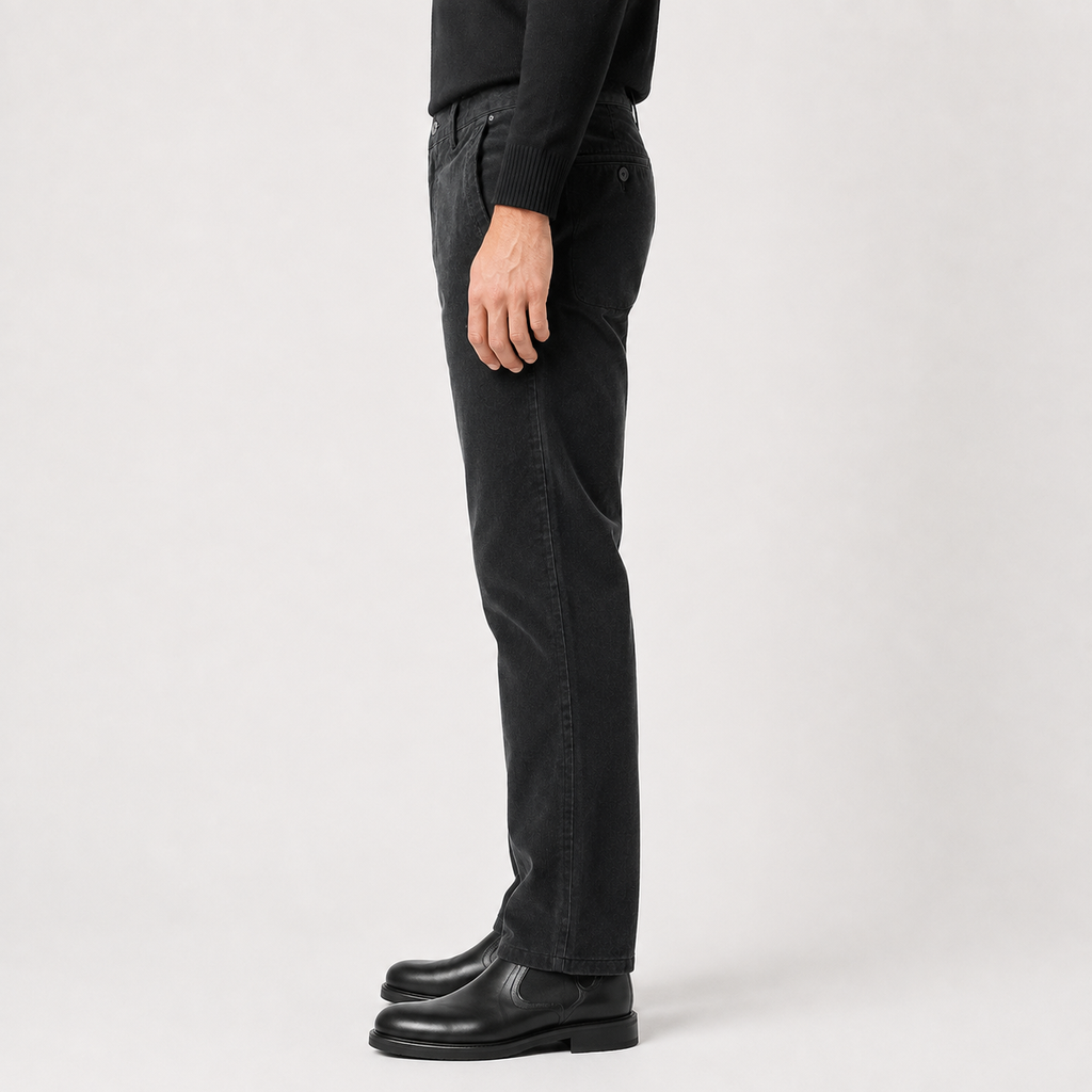 Men’s Corduroy Trousers – Straight Leg Autumn Winter Casual Trousers