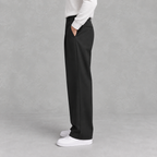 Men’s Trousers – Loose Fit Straight Leg Suit Pants